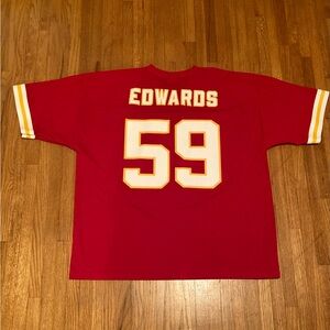 Kansas City Chiefs Jersey - #59 Donnie Edwards - XL - Vintage